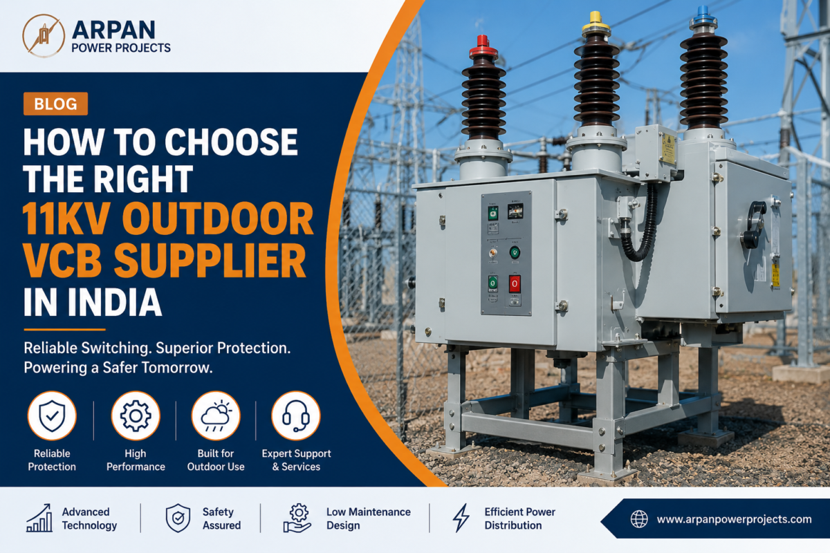 11KV Outdoor VCB Supplier in India