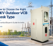 11KV Outdoor VCB Kiosk Type installed at an outdoor substation in India by Arpan Power Projects