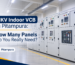 11KV indoor VCB panel lineup with digital relays and breaker viewing window in a switch room, Pitampura, Delhi